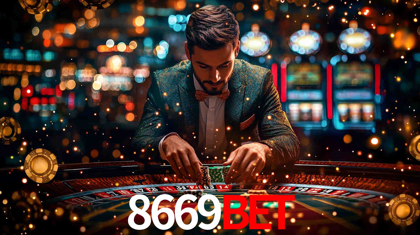 8669bet Logo - Bônus com Rollover Justo